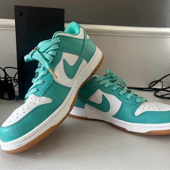 Nike dunk low retro / white-clear jade - Picture 3 of 3